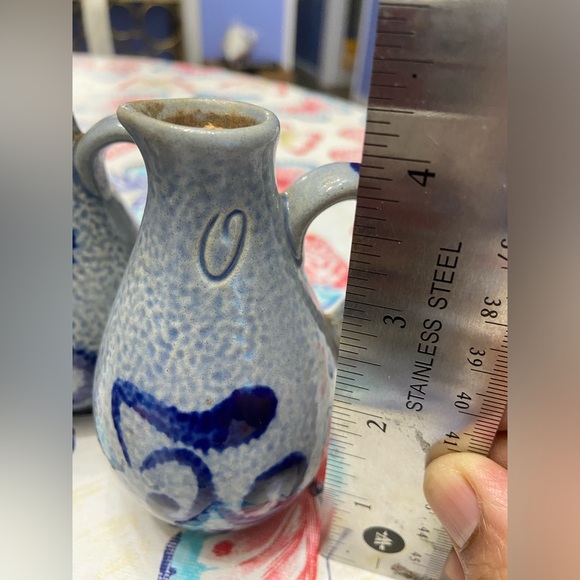 MARZI & REMY 3PC. Lot German Salt Glazed Pottery - Picture 8 of 8